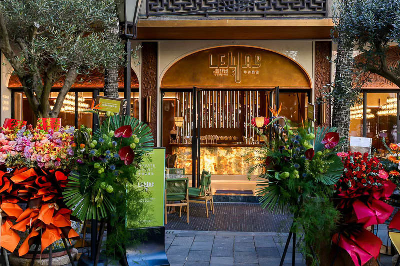 Leyas is a Middle Eastern halal restaurant in Xintiandi