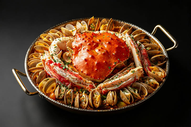 Molo di Dario is a Chinese-Italian restaurant specializing in charcoal grilled seafood sourced from China, located in Jing'an, Shanghai