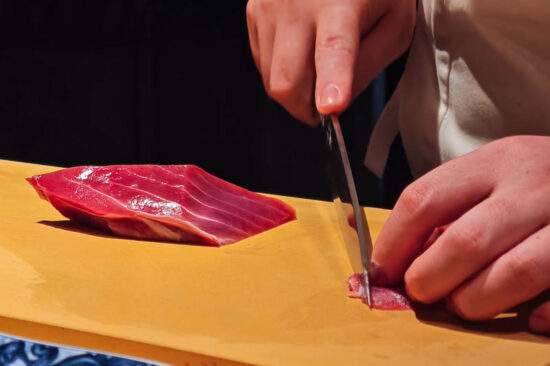 Uni Shushi, a Japanese omakase restaurant in Xintiandi, Shanghai
